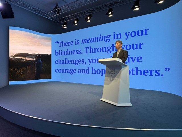 “And I Chose to Live” The Blind Sailor Mitsuhiro Iwamoto Takes the Stage at WEF