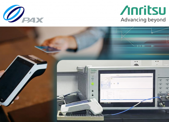 안리쓰 시그널링 테스터, PAX Technology 스마트 결제 단말기 인증 테스트 기기로 선정