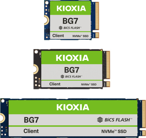 Kioxia Unveils the Next Generation KIOXIA BG7 Series SSDs for PC OEMs