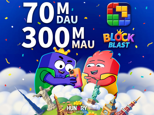 Block Blast! Scales to 70M DAU as Hungry Studio Runs Over 10,000 Experiments in a Single Year