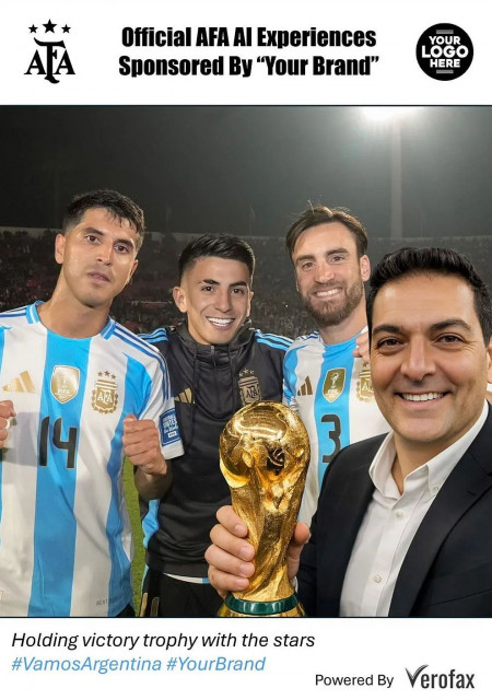 Argentine Football Association, Verofax와 협력해 팬들을 위한 AI 경험 제공