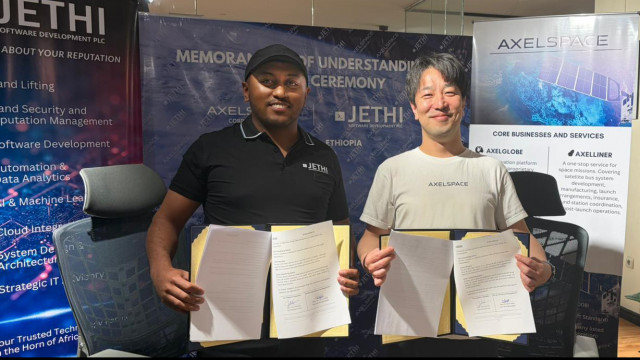 Axelspace Signs MoU with Ethiopian Company to Address Social Challenges through the Utilization of Satellite Data