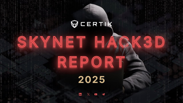 CertiK 연간 보안 보고서 발표… 2025년 Web3 손실 37% 증가, 피싱·공급망 공격 주요 위협으로 부상