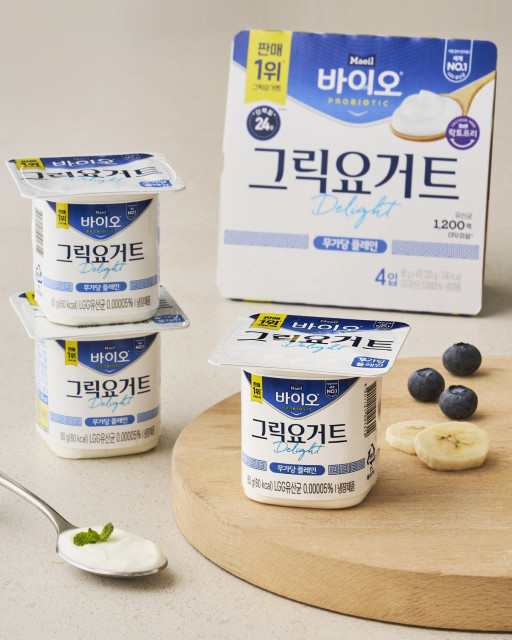 매일유업 ‘매일 바이오 그릭요거트 Delight 무가당 플레인’ 출시
