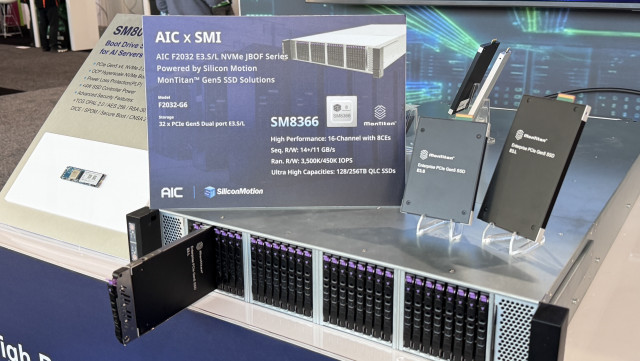 Silicon Motion Showcases Differentiated Enterprise SSD Controllers and PCIe NVMe Boot Drive Solutions Aligned with NVIDIA AI Ecosystem at GTC