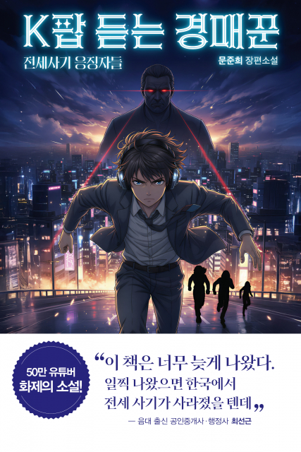 문메달북스, 전세사기 카르텔 응징하는 액션 스릴러 소설 ‘K팝 듣는 경매꾼’ 출간