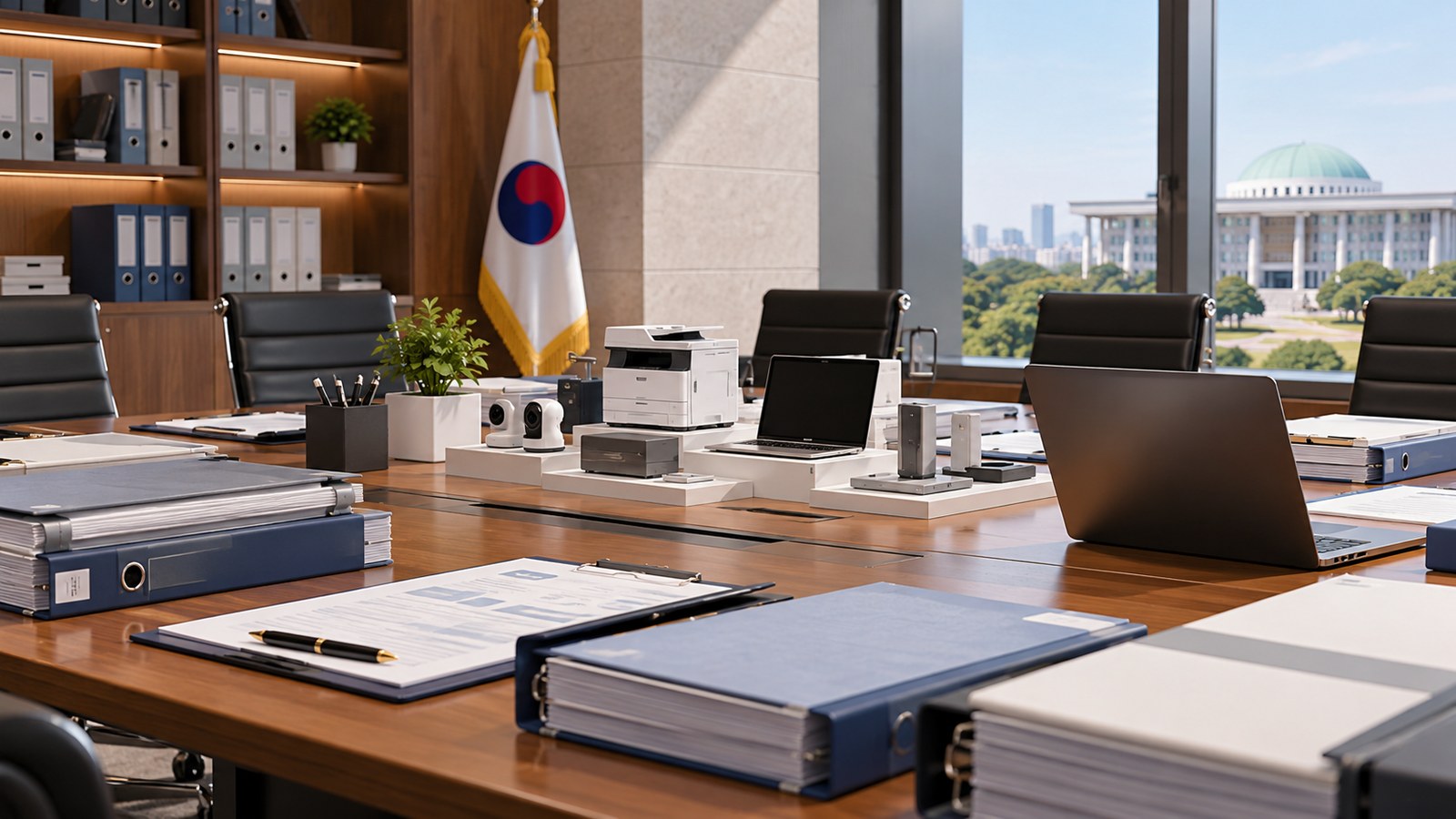공공계약 관련 일러스트
