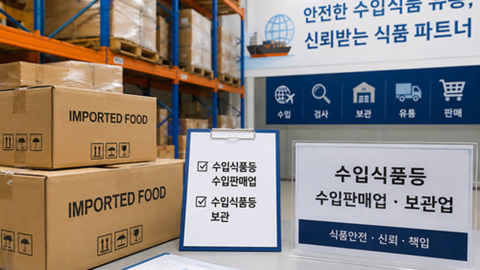 식품 관련 일러스트